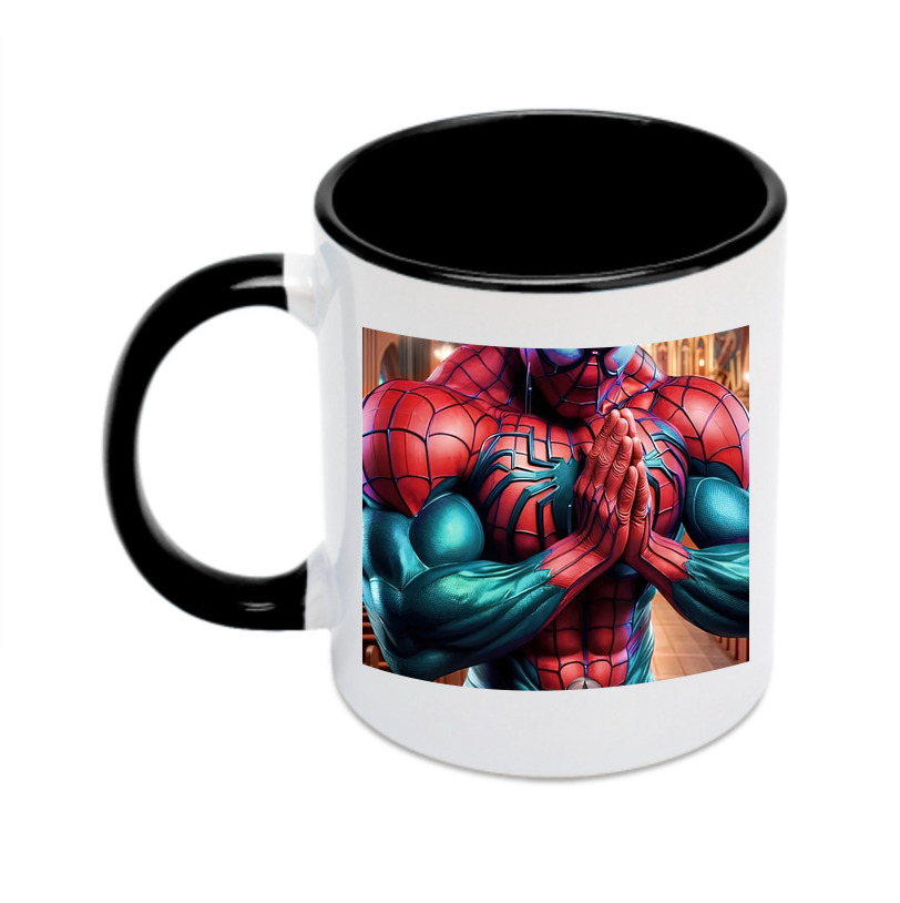 （画像用） Spider Man スパイダーマン カラーマグカップ