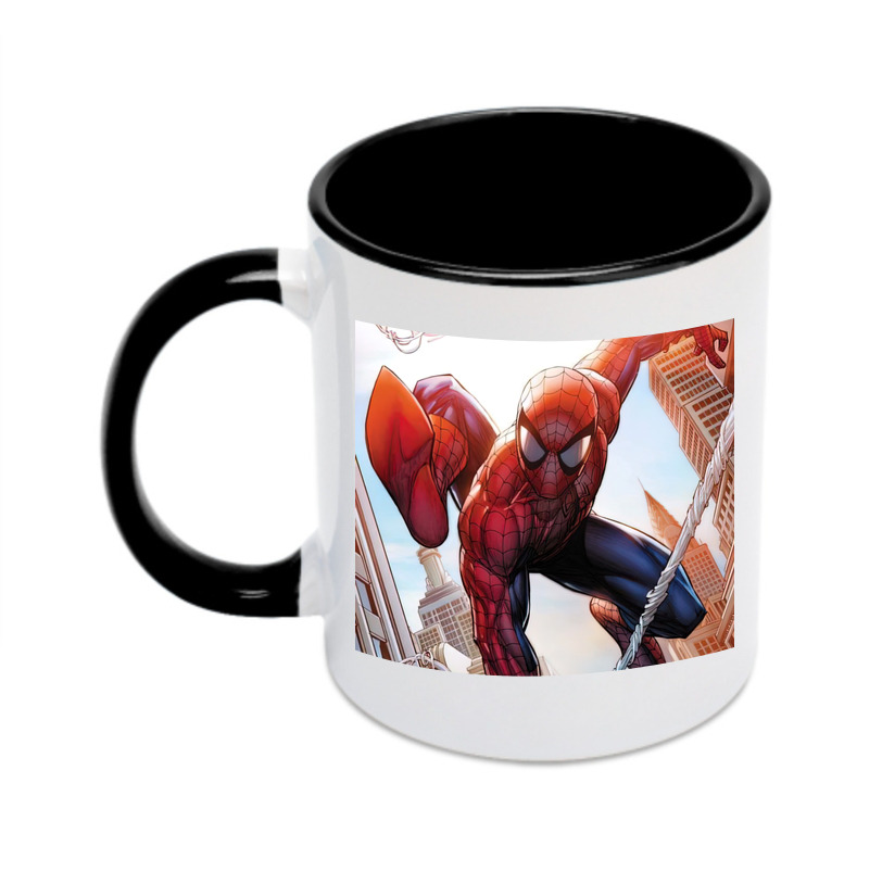 （画像用） Spider Man スパイダーマン カラーマグカップ