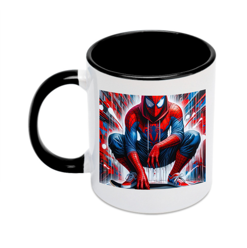 （画像用） Spider Man スパイダーマン カラーマグカップ