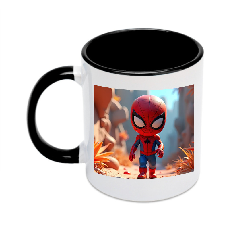 （画像用） Spider Man スパイダーマン カラーマグカップ