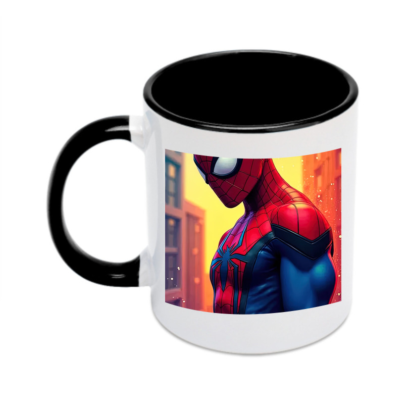 （画像用） Spider Man スパイダーマン カラーマグカップ