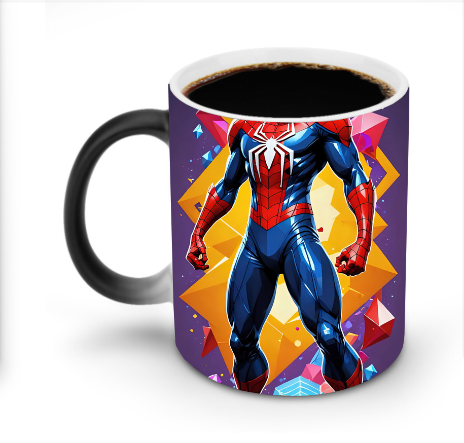 Spider Man スパイダーマン 温度変色マグカップ