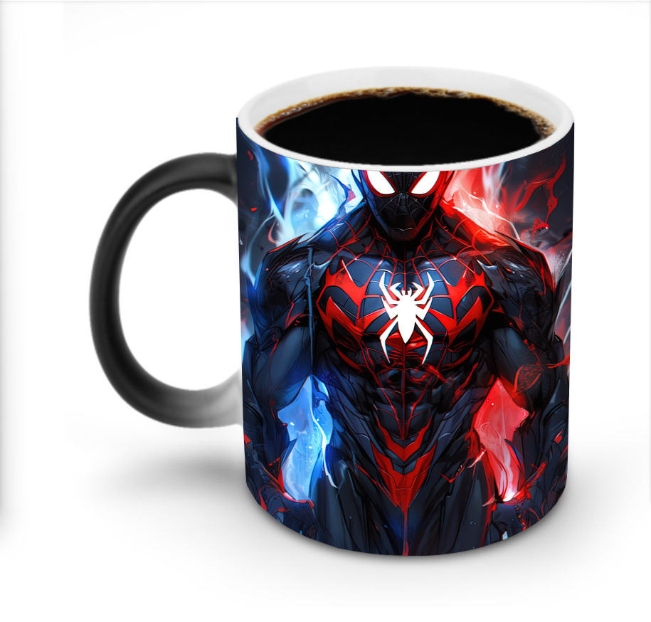 Spider Man スパイダーマン 温度変色マグカップ