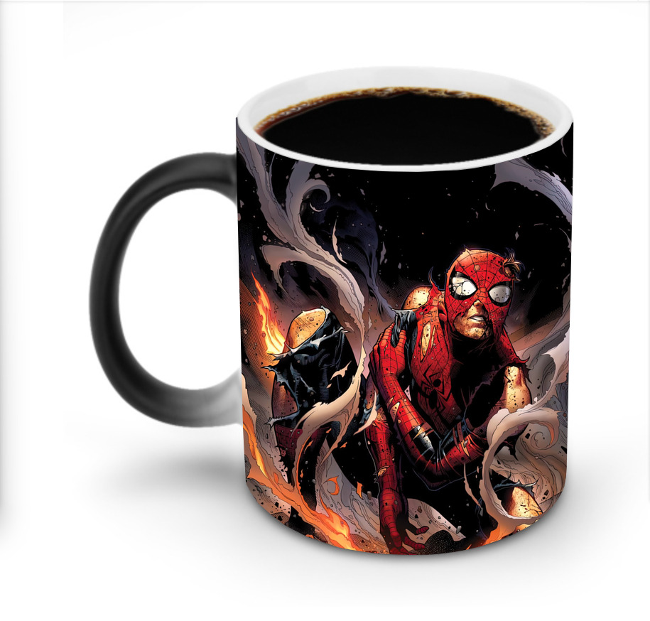 Spider Man スパイダーマン 温度変色マグカップ