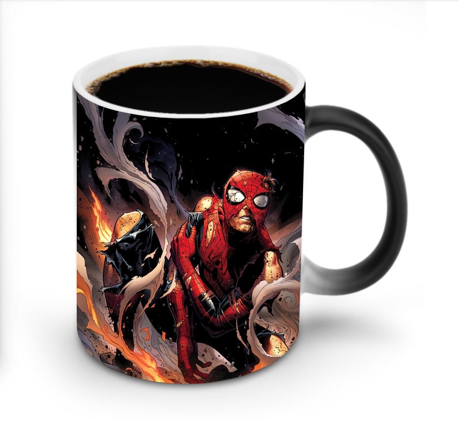 Spider Man スパイダーマン 温度変色マグカップ