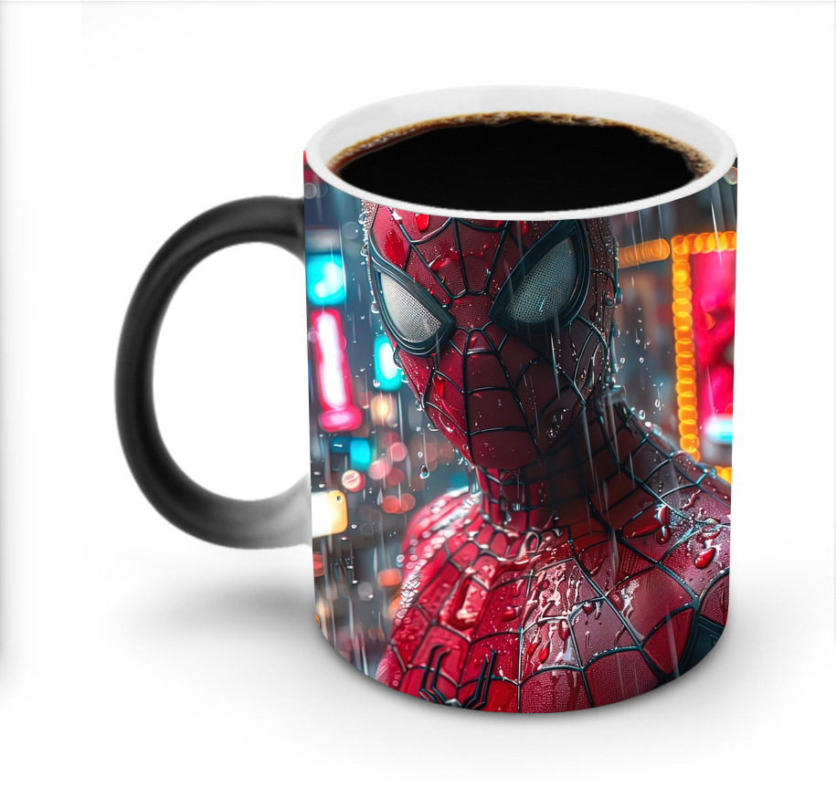 Spider Man スパイダーマン 温度変色マグカップ