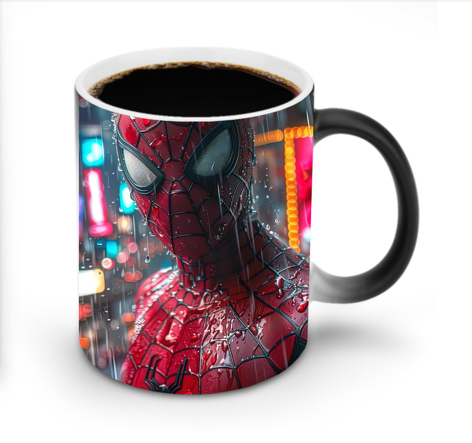 Spider Man スパイダーマン 温度変色マグカップ