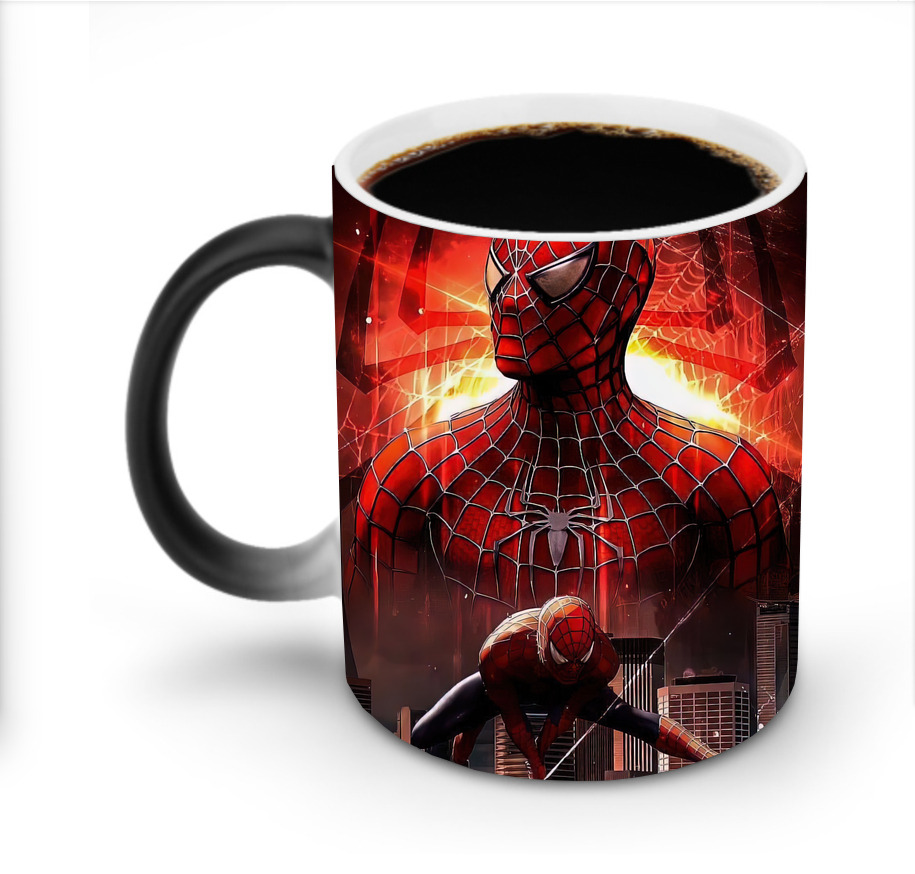 Spider Man スパイダーマン 温度変色マグカップ