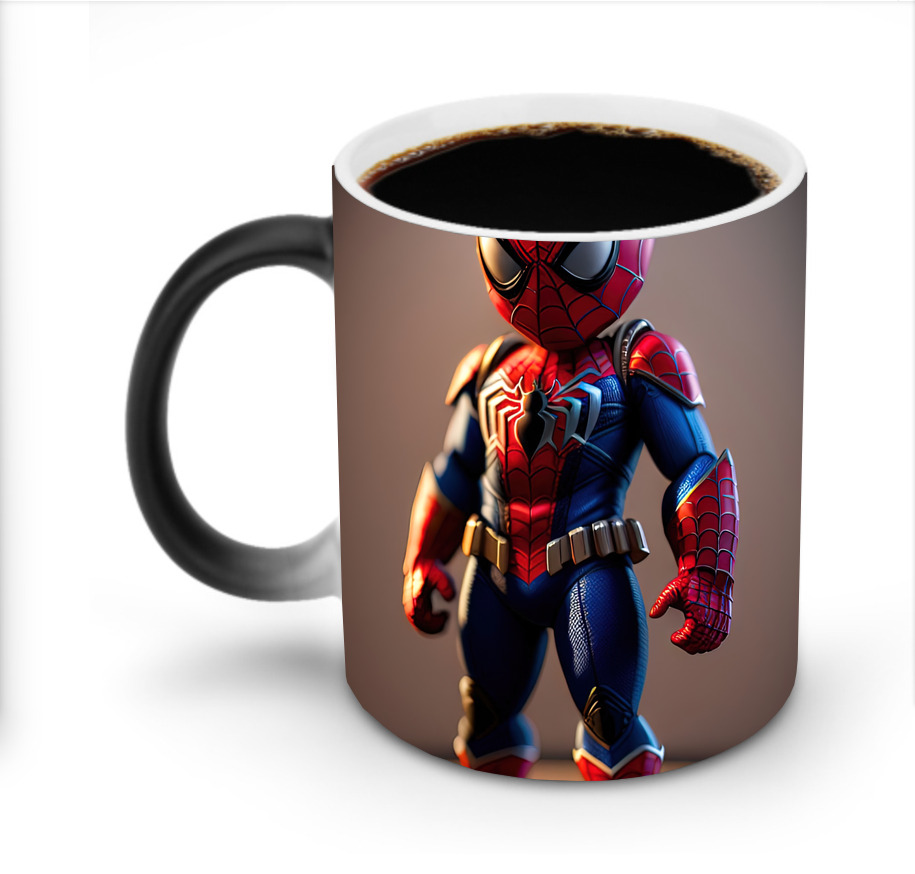 Spider Man スパイダーマン 温度変色マグカップ