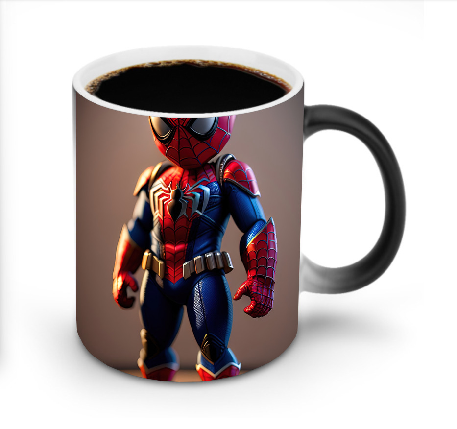 Spider Man スパイダーマン 温度変色マグカップ