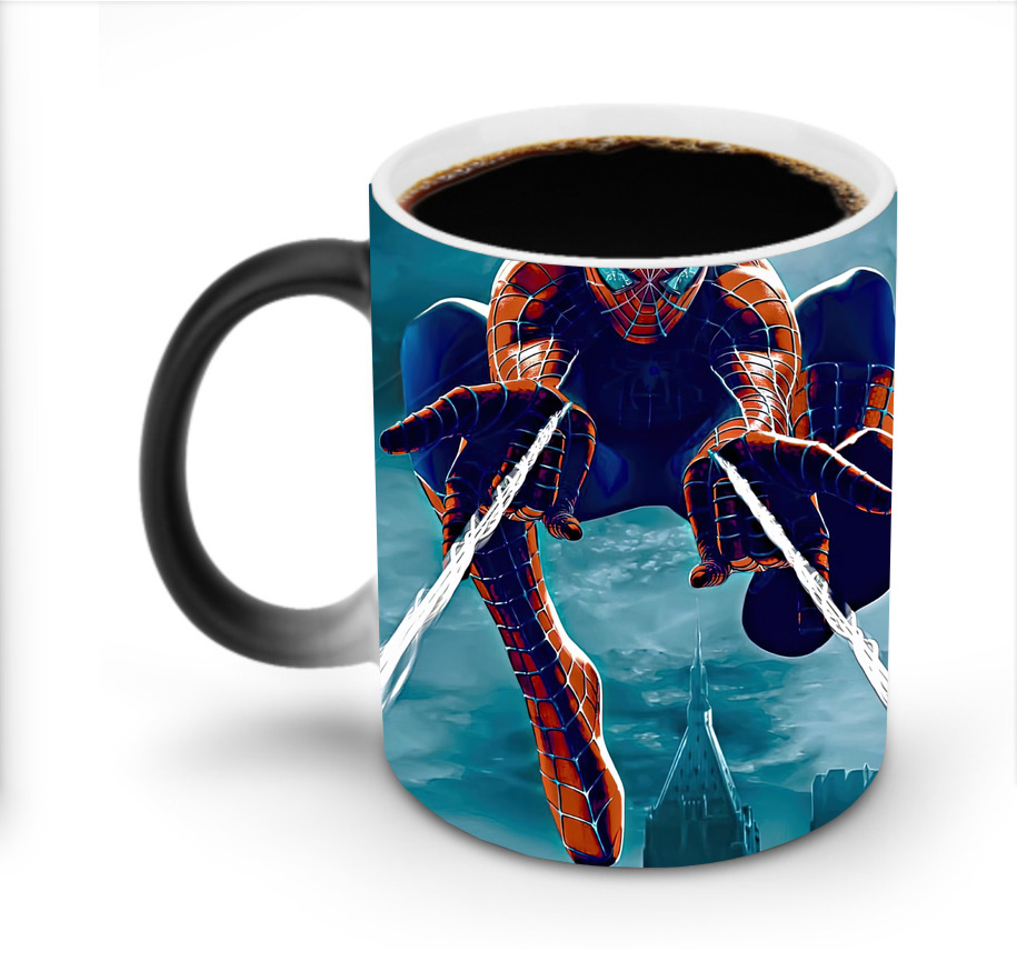 Spider Man スパイダーマン 温度変色マグカップ