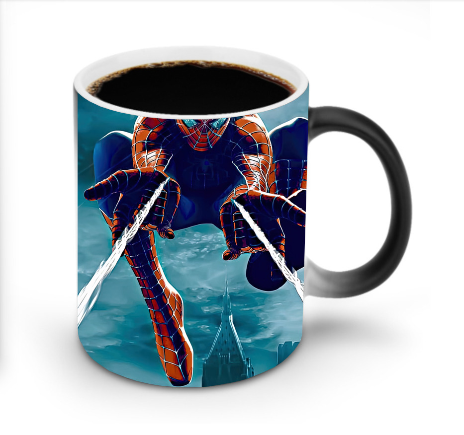 Spider Man スパイダーマン 温度変色マグカップ