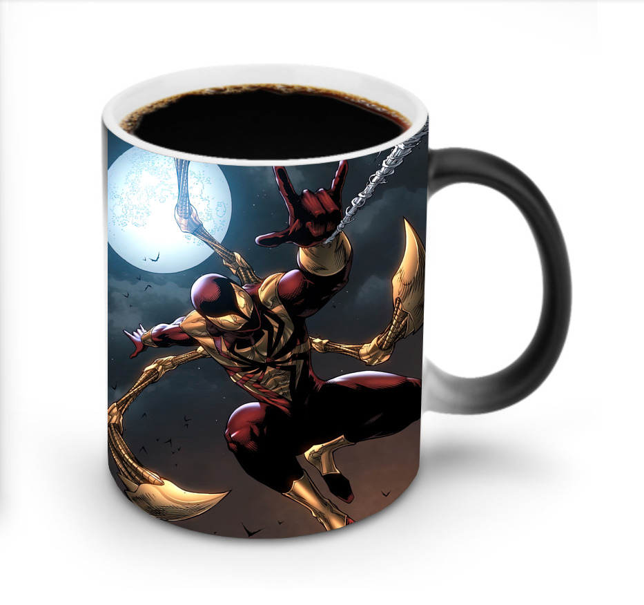 Spider Man スパイダーマン 温度変色マグカップ