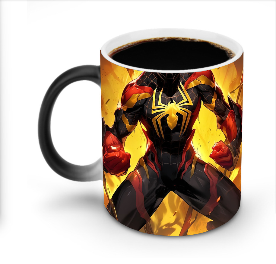 Spider Man スパイダーマン 温度変色マグカップ