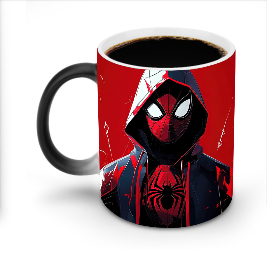 （画像用） Spider Man スパイダーマン 温度変色マグカップ