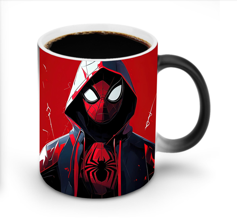 （画像用） Spider Man スパイダーマン 温度変色マグカップ