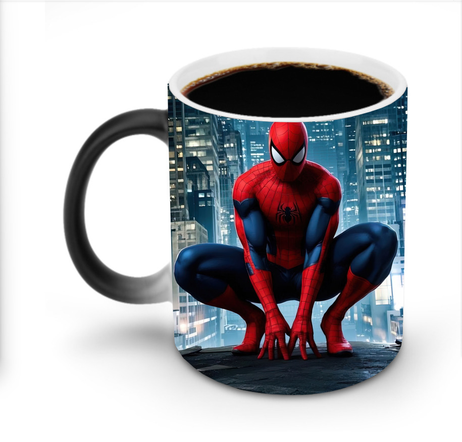Spider Man スパイダーマン 温度変色マグカップ