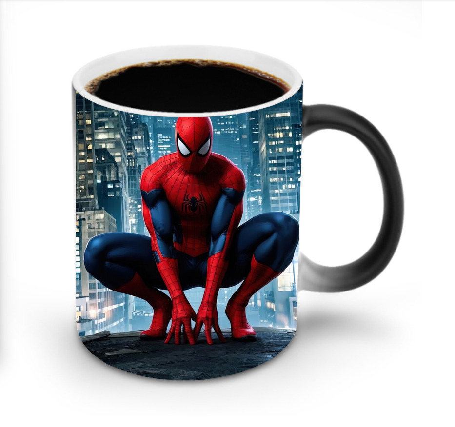 Spider Man スパイダーマン 温度変色マグカップ