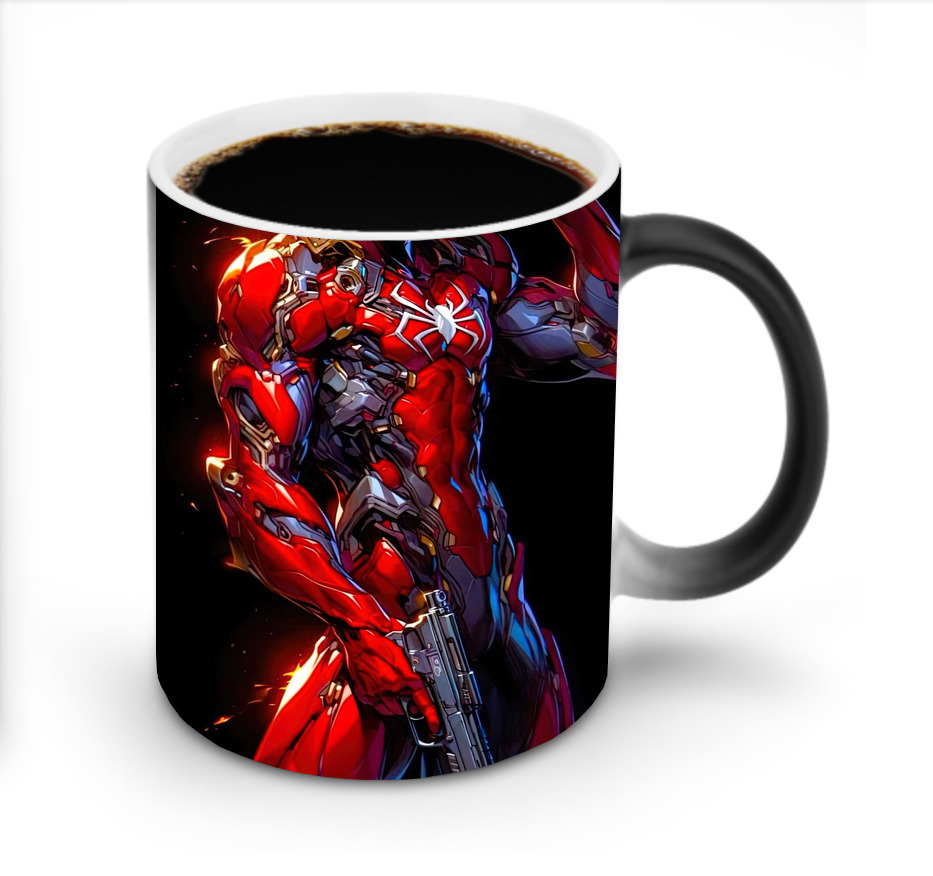 Spider Man スパイダーマン 温度変色マグカップ