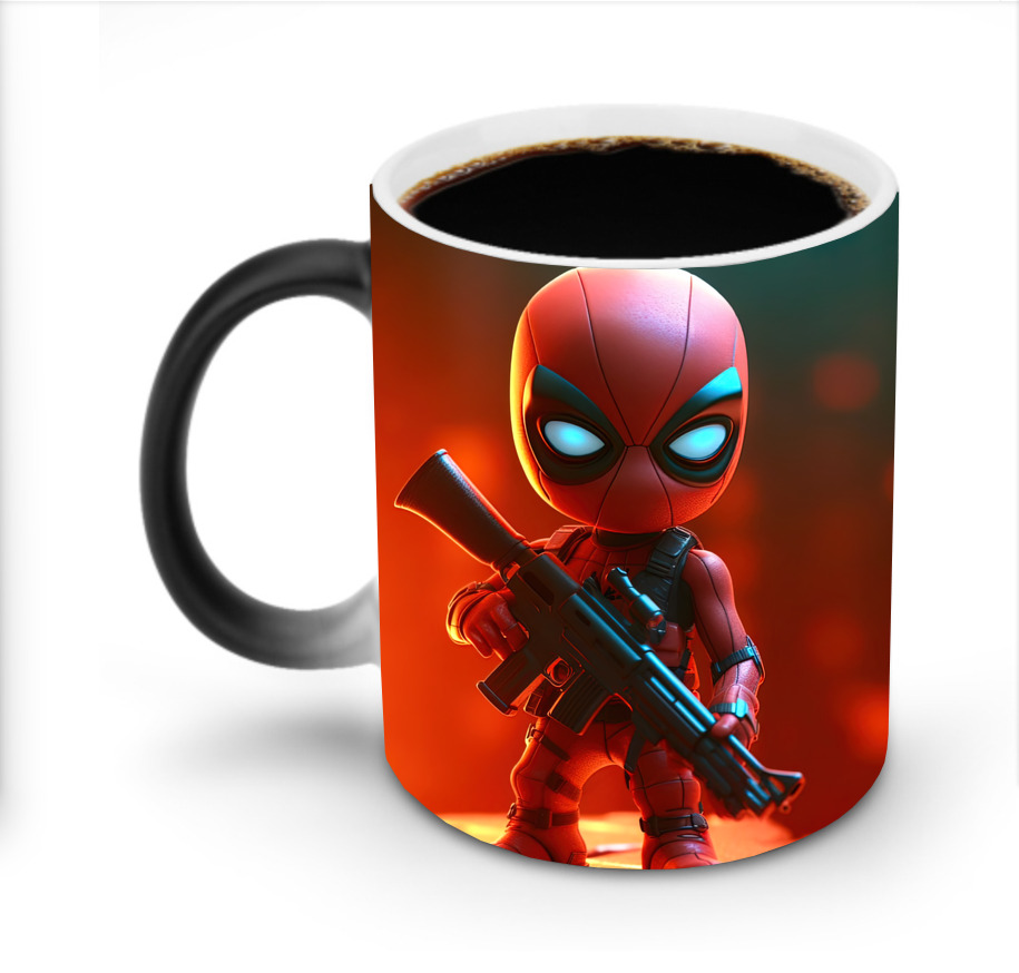 （画像用） Spider Man スパイダーマン 温度変色マグカップ