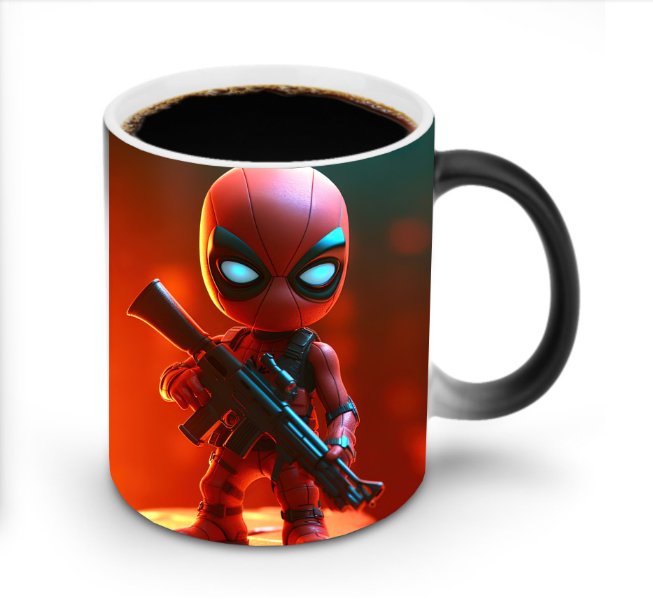 （画像用） Spider Man スパイダーマン 温度変色マグカップ