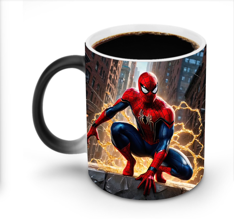 Spider Man スパイダーマン 温度変色マグカップ