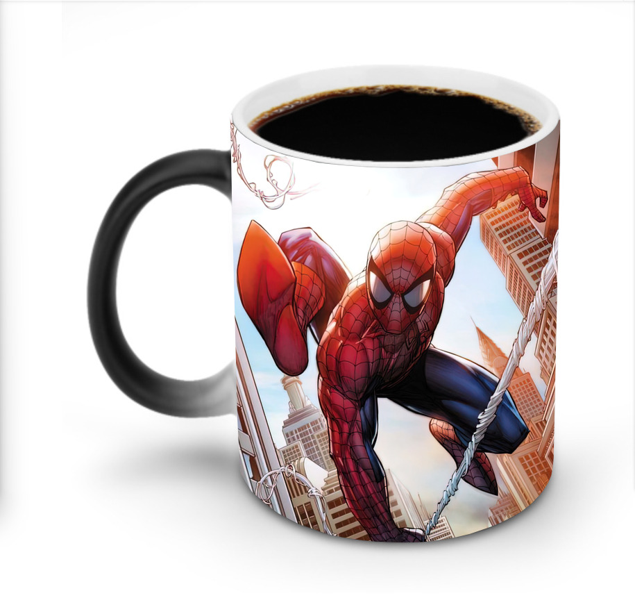 Spider Man スパイダーマン 温度変色マグカップ