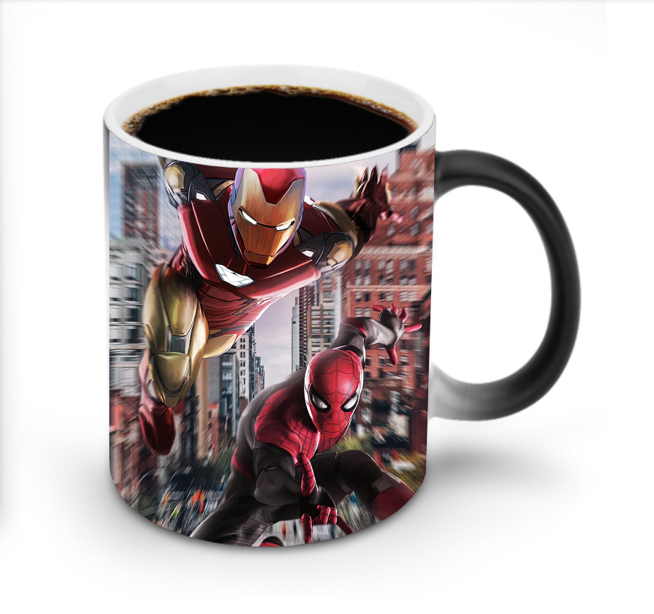 Spider Man スパイダーマン 温度変色マグカップ