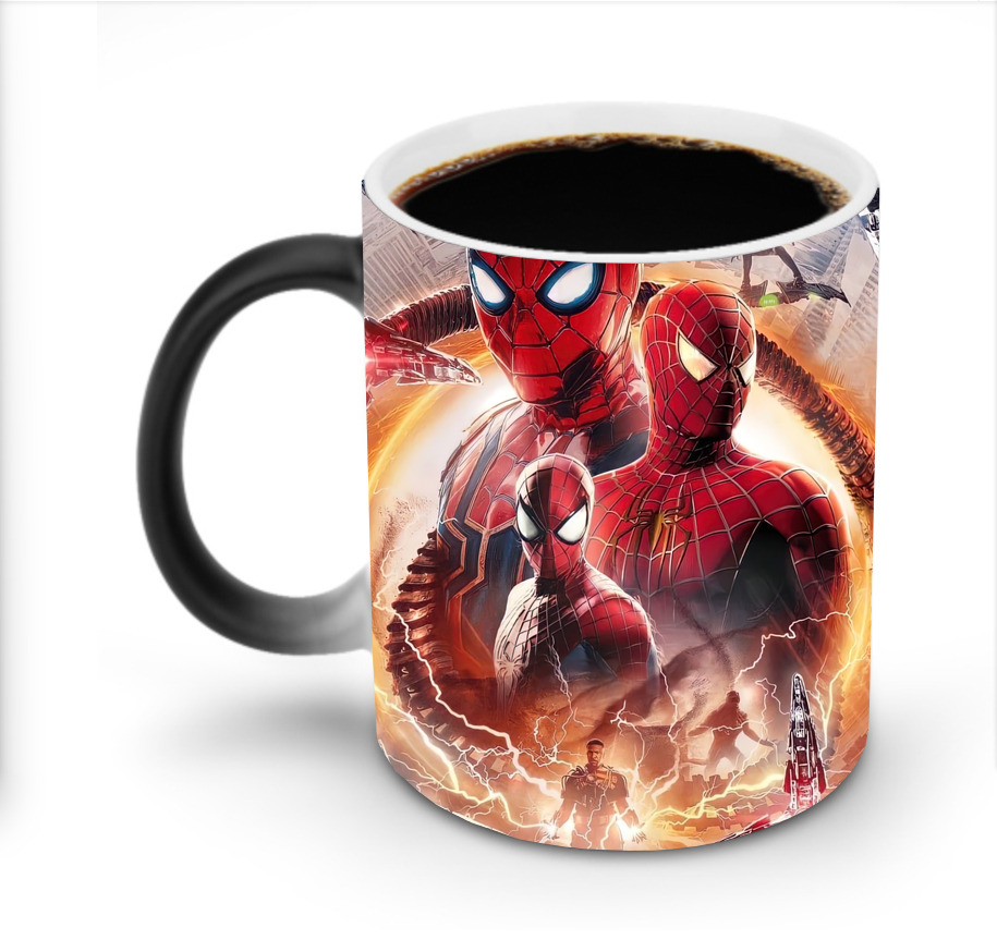 Spider Man スパイダーマン 温度変色マグカップ