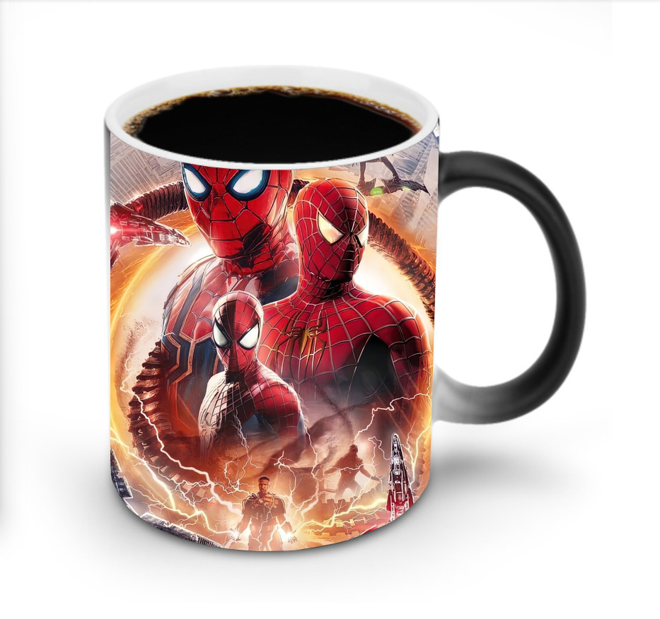 Spider Man スパイダーマン 温度変色マグカップ