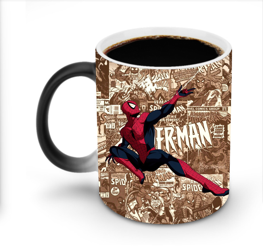Spider Man スパイダーマン 温度変色マグカップ