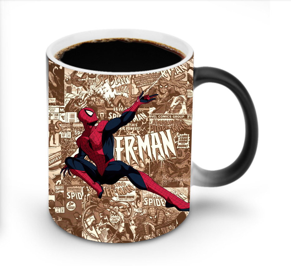 Spider Man スパイダーマン 温度変色マグカップ