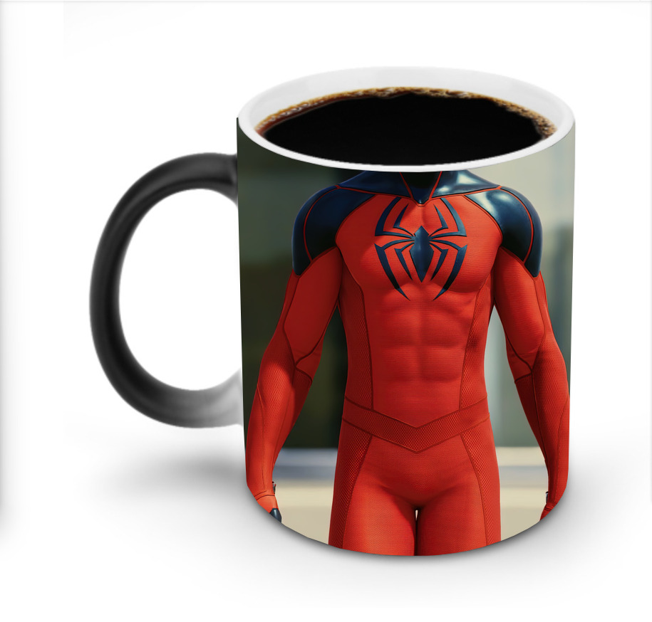 Spider Man スパイダーマン 温度変色マグカップ