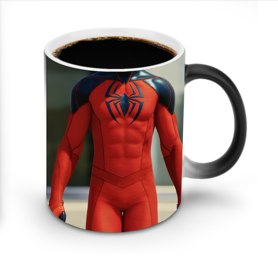 Spider Man スパイダーマン 温度変色マグカップ