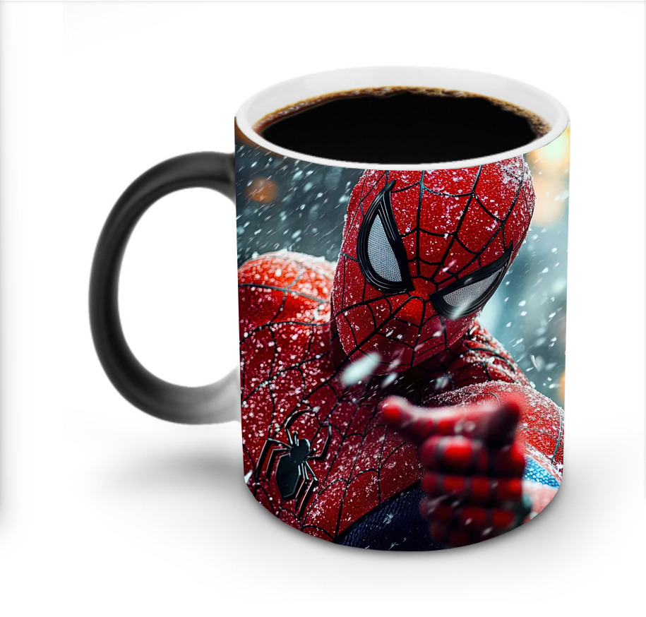 Spider Man スパイダーマン 温度変色マグカップ