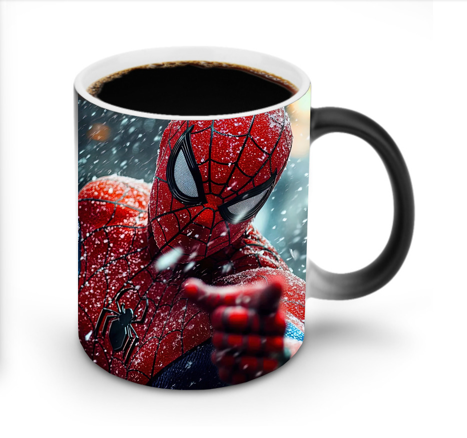 Spider Man スパイダーマン 温度変色マグカップ