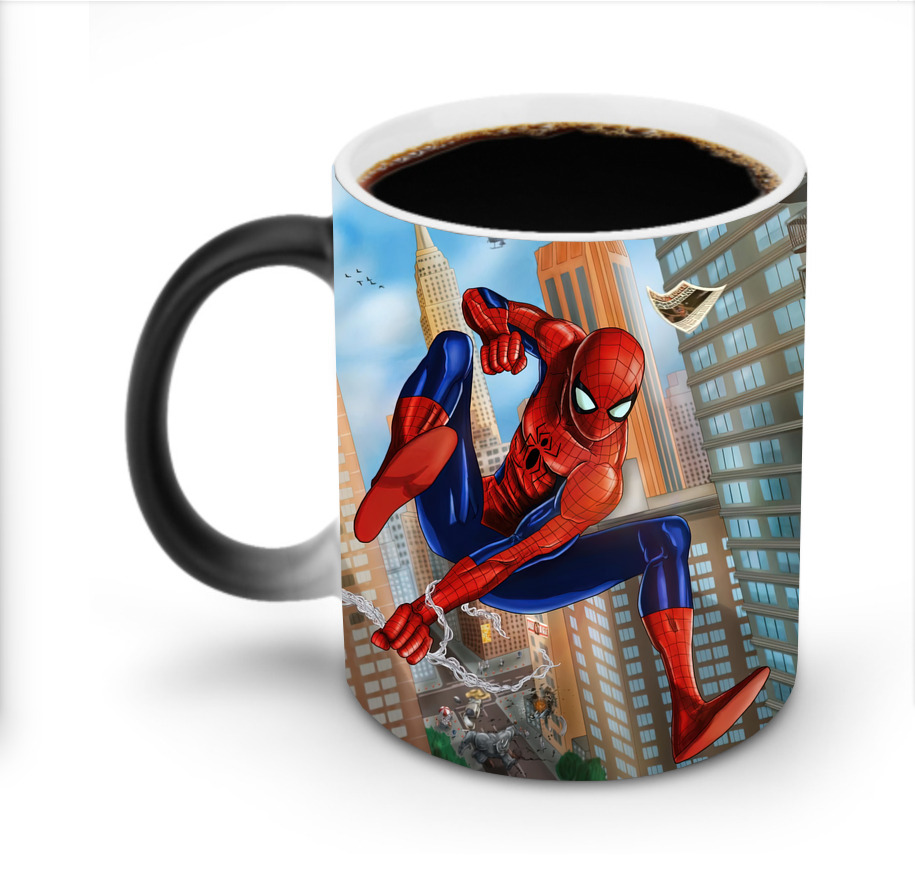 Spider Man スパイダーマン 温度変色マグカップ