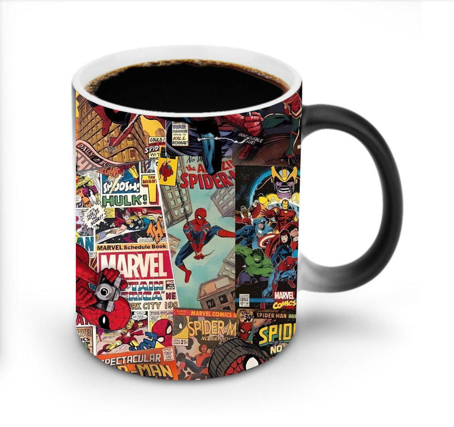 Spider Man スパイダーマン 温度変色マグカップ