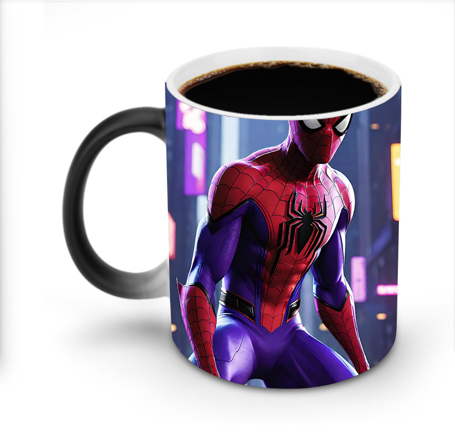 Spider Man スパイダーマン 温度変色マグカップ