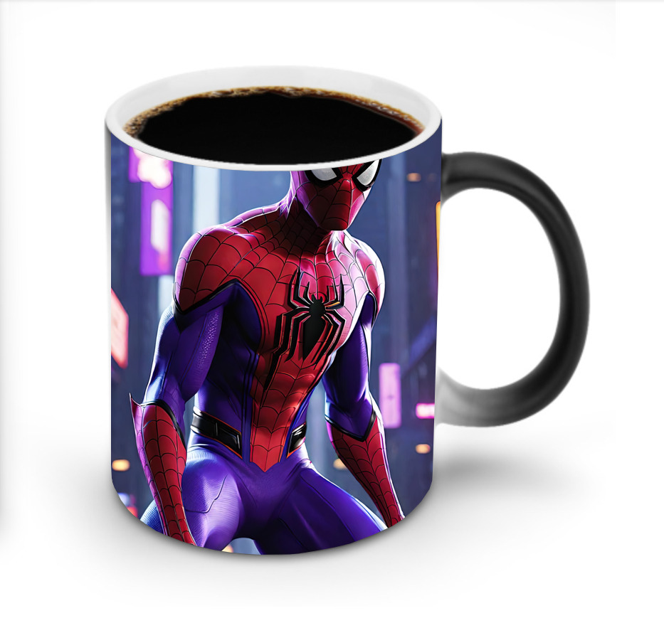 Spider Man スパイダーマン 温度変色マグカップ