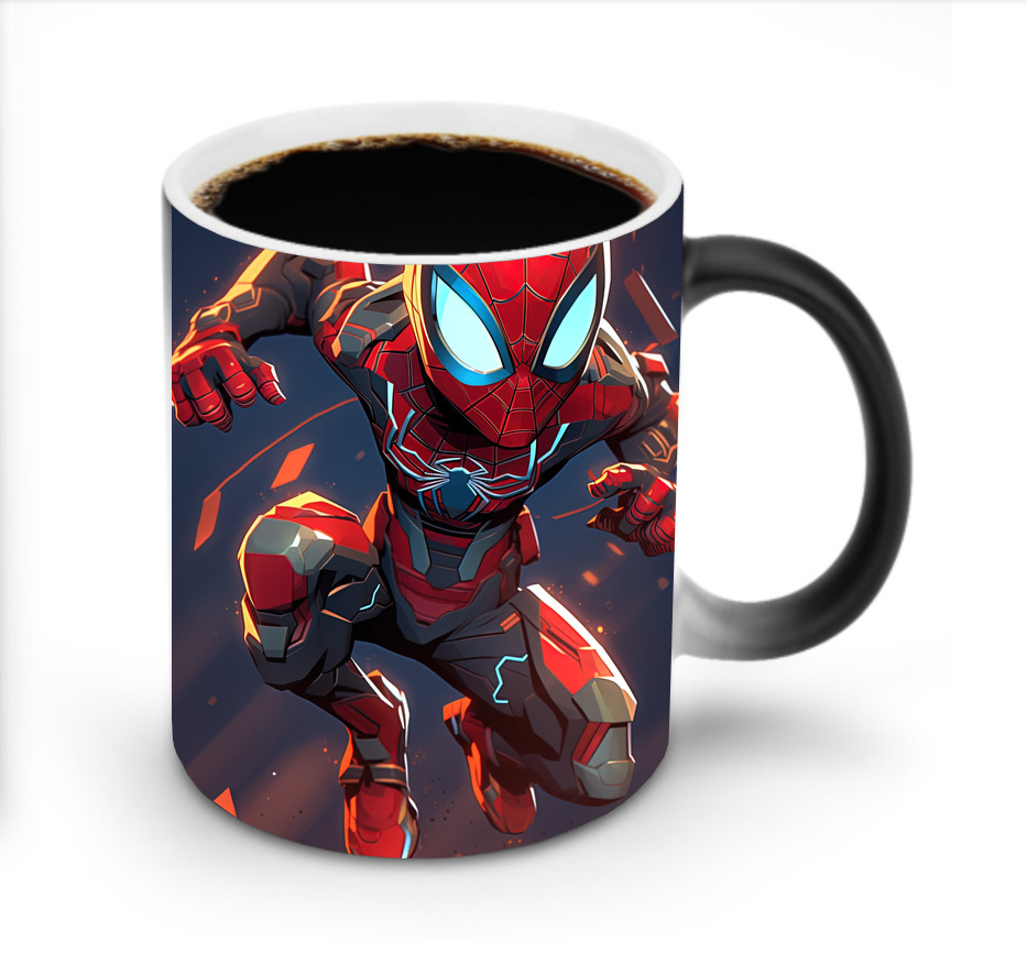 Spider Man スパイダーマン 温度変色マグカップ