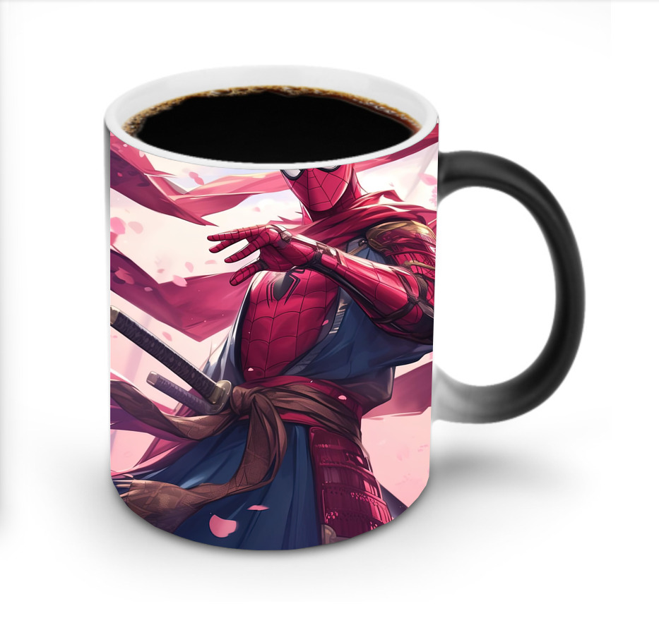 （画像用） Spider Man スパイダーマン 温度変色マグカップ