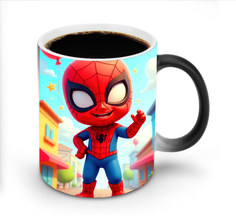 Spider Man スパイダーマン 温度変色マグカップ
