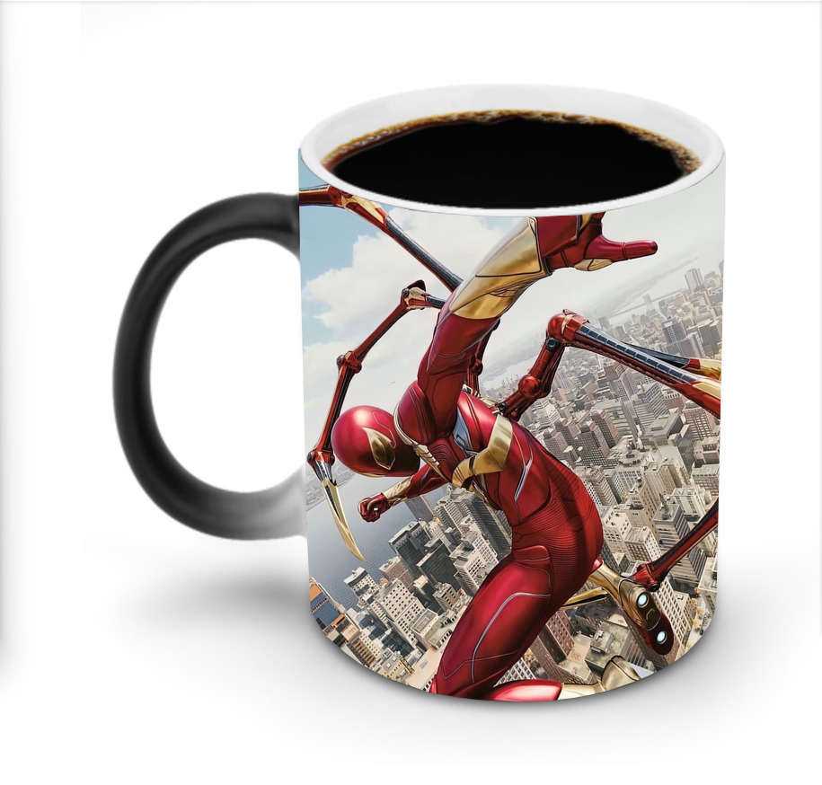 Spider Man スパイダーマン 温度変色マグカップ