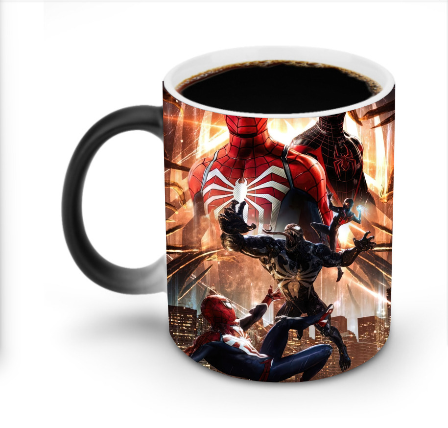 Spider Man スパイダーマン 温度変色マグカップ