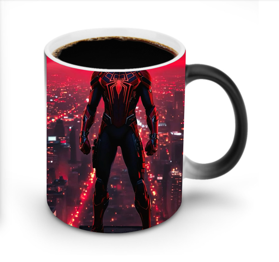 Spider Man スパイダーマン 温度変色マグカップ