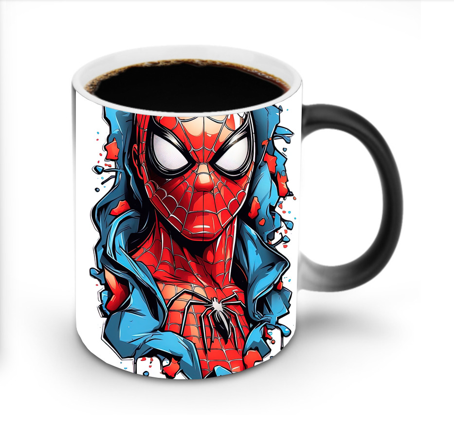 Spider Man スパイダーマン 温度変色マグカップ