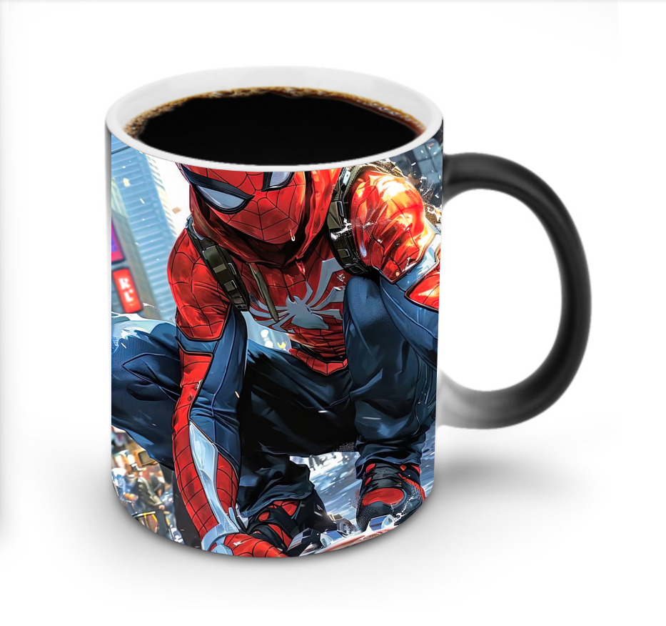 Spider Man スパイダーマン 温度変色マグカップ