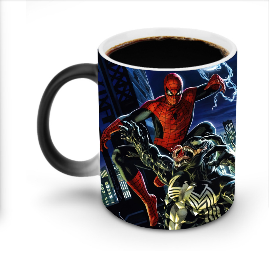 Spider Man スパイダーマン 温度変色マグカップ