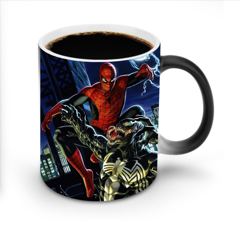 Spider Man スパイダーマン 温度変色マグカップ